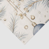 ブルーヴィンテージクリスマスフローラ切り離 薄葉紙 (詳細)