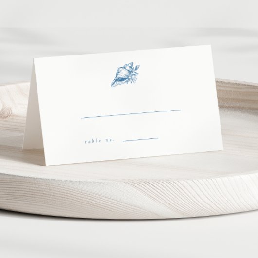 ブルーヴィンテージシーセ結婚ルの護衛カード プレイスカード