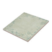 ブルーヴィンテージフローラ結婚つる植物 タイル (側面)