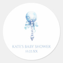 ブルーヴィンテージベビーガラガラ玩具子供部屋ベビーシャワー