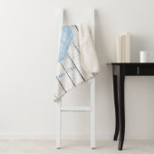 ブルーヴィンテージホタテ貝シェルパブランケット シェルパブランケット (インサイチュ)