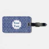 ブルーヴィンテージポルトガルラゲッジタグ ラゲッジタグ (裏面横)