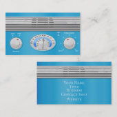 ブルーヴィンテージラジオ 名刺 (正面/裏面)