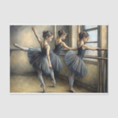 ブルーヴィンテージリオバレリナデクページ 薄葉紙 (正面)