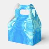 ブルーヴィンテージレトログラマーファッションサークルアート フェイバーボックス (裏面サイド)