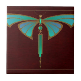 ブルーヴィンテージ新しいアートアニマルデザイン タイル