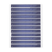 ブルーヴィンテージ熟成ハロウィンスプオクタキュラースター ラップアラウンドラベル (シート)