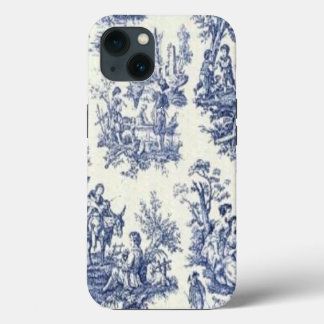 ブルーヴィンテージ トワル iPhone 13ケース