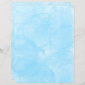 ブルーヴェネティアンスタッコスクラップブック作り紙 (正面/裏面)