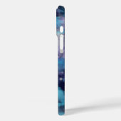 ブルー不気味&パープルハロウィーンの魔女&満月 Case-Mate iPhoneケース (裏面 / 左)