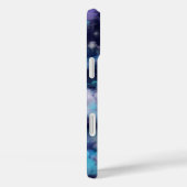 ブルー不気味&パープルハロウィーンの魔女&満月 Case-Mate iPhoneケース (裏面 / 右)