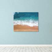 ブルー体水 キャンバスプリント (インサイチュ (ウッドフロア))