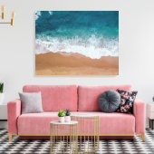 ブルー体水 キャンバスプリント (インサイチュ (リビング))