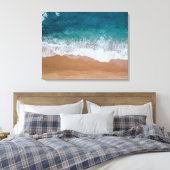 ブルー体水 キャンバスプリント (インサイチュ (寝室))