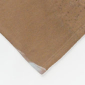 ブルー体水 フリースブランケット (角)