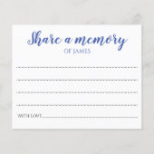 ブルー共有追悼記念お祝いオブ・ライフ (正面)