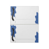 ブルー勉強計画 ノートパッド (回転)