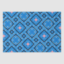 ブルー動揺してブラックピンクダイヤモンドティッシュペーパー