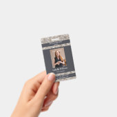 ブルー医療施設またはビジネスメンバーバッジ バッジ (手持ち)