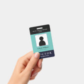 ブルー医療施設またはビジネスメンバーバッジ バッジ (手持ち)