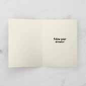 ブルー卒業カードだ カード (内部)