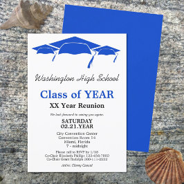 ブルー卒業キャップス級懇親会テンプレート 招待状