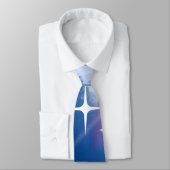 ブルー天国とゴールデンクロス ネクタイ (タイ)