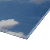 ブルー天国クラウド+アイディア カッティングボード (角)