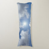 ブルー天国クラウド+アイディア ボディピロー (正面縦)