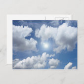 ブルー天国クラウド+アイディア ポストカード (正面/裏面)