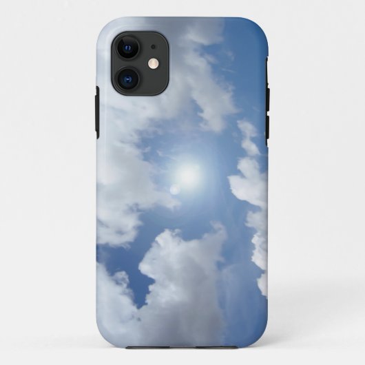 ブルー天国クラウド+アイディア Case-Mate iPhoneケース (裏面)