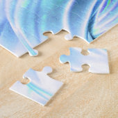 ブルー威厳のあるエンジェルパズル ジグソーパズル (側面)