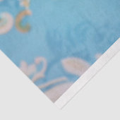 ブルー威厳のあるトロピカルカニヴィンテージアートデコール 薄葉紙 (詳細)