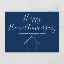 ブルー実在エステートカンパニーカスタムマーケティング ポストカード