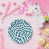 ブルー幽霊リトルブーはほとんど赤ちゃんシャワー ペーパープレート (パーティー)