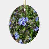 ブルー忘れメノオーナメント セラミックオーナメント (右)