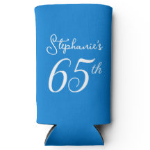 ブルー応援65歳65歳の誕生日パーティー