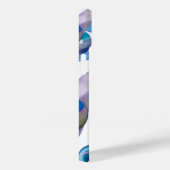 ブルー抽象デザインモバイル愛好家 Case-Mate iPhoneケース (裏面 / 右)