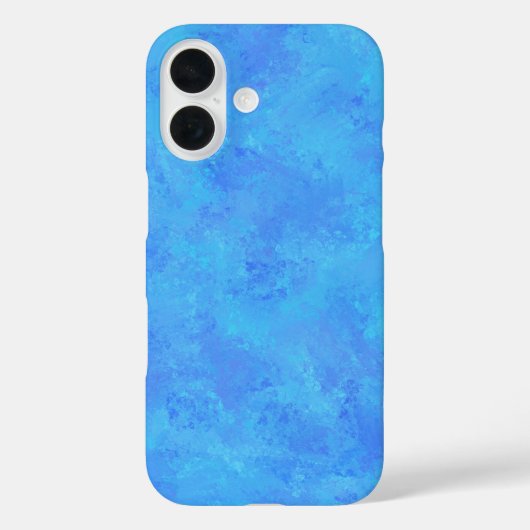 ブルー抽象的パターン Case-Mate iPhoneケース (裏面)