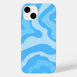 ブルー抽象芸術アート Case-Mate iPhone 14ケース