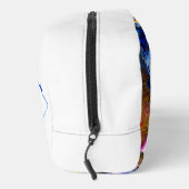 ブルー抽象芸術流体アートゲート名 ドップキット (右)