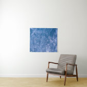 ブルー抽象芸術絵画の タペストリー (インサイチュ(横))