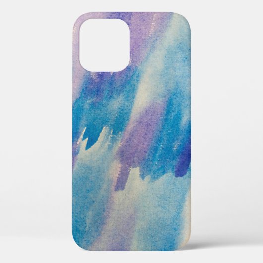 ブルー抽象芸術背景要約、アクア、アート、アルティス Case-Mate iPhoneケース (裏面)
