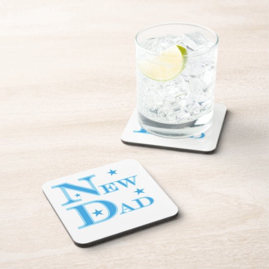 ブルー文字ニューダードギフト コースター (右側)