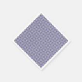 ブルー日本のナプキンス スタンダードカクテルナプキン (角)