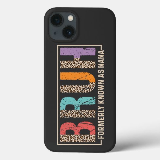 ブルー旧名ナナヒョウレトロ おもしろい Case-Mate iPhoneケース (裏面)