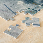 ブルー春 ジグソーパズル (側面)