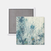 ブルー春 マグネット (正面/裏面)