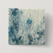 ブルー春 缶バッジ (正面)