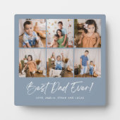 ブルー最高のパパEver 6フォトプラーク フォトプラーク (正面)